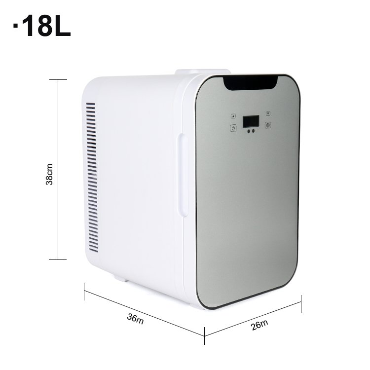Compact 18L Car Fridge with Digital Display Perfect for Camping Keep Food and Drinks Cool