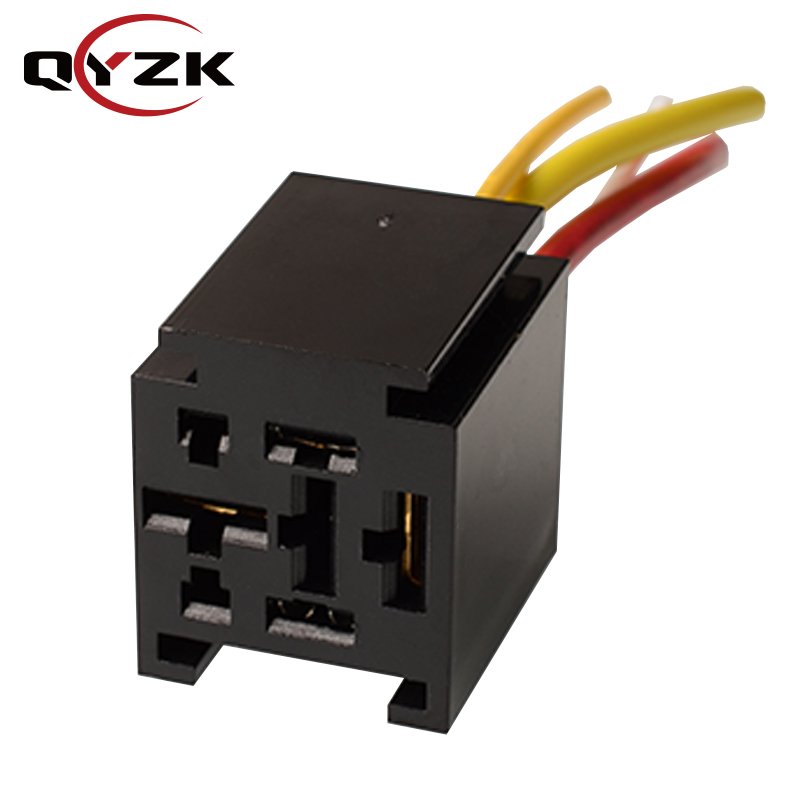 Auto Starter Relay 12V DC 40A 5-pin With Harness Socket Holder for Truck Marine Boats Auto Fan Cars Automotive Relay