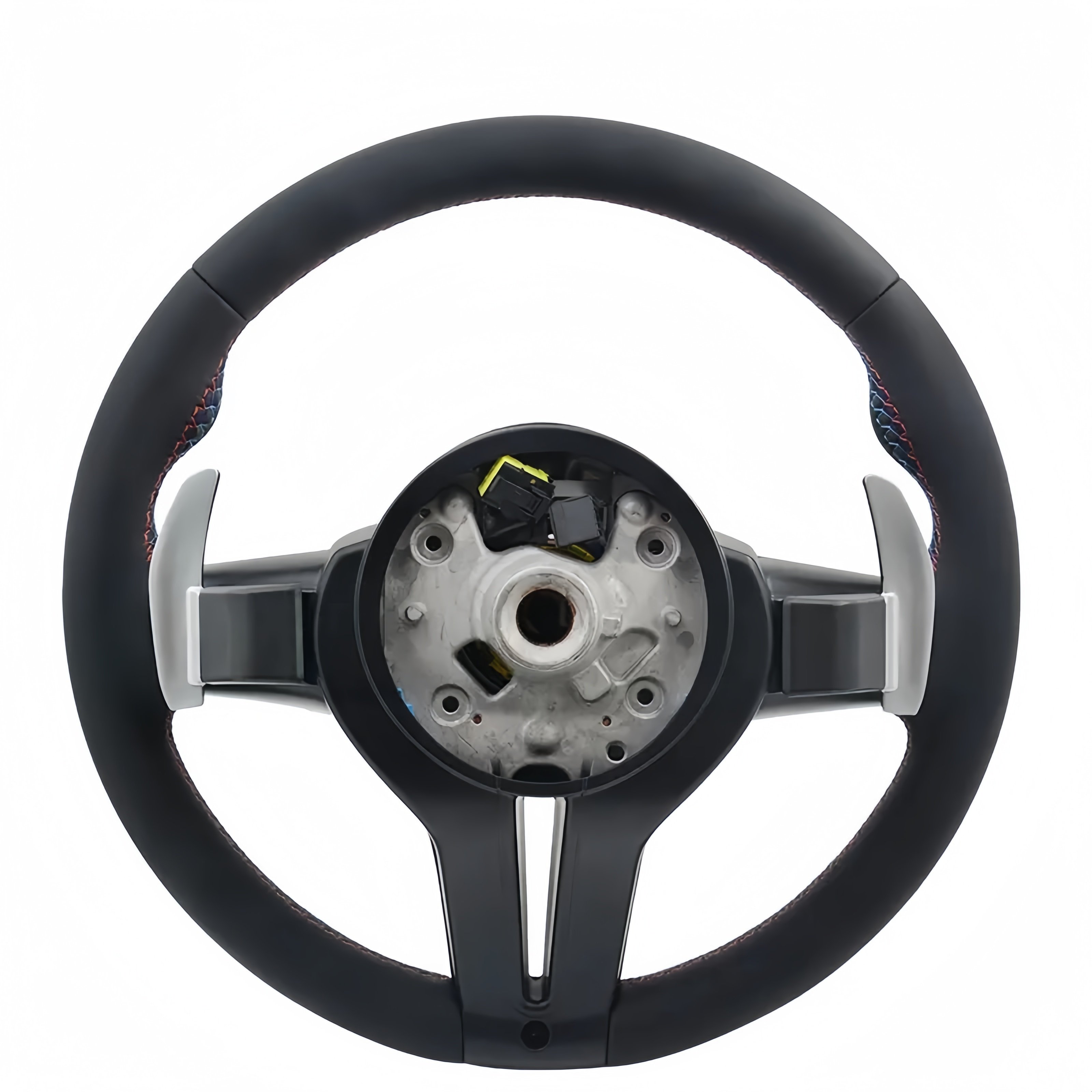 M Performance Leather Steering Wheel Fit for BMW F30 F32 F10 F20 F07 F01 E46 E60 E90 M3 M4 M5 M7 LED Carbon Fiber Steering Wheel