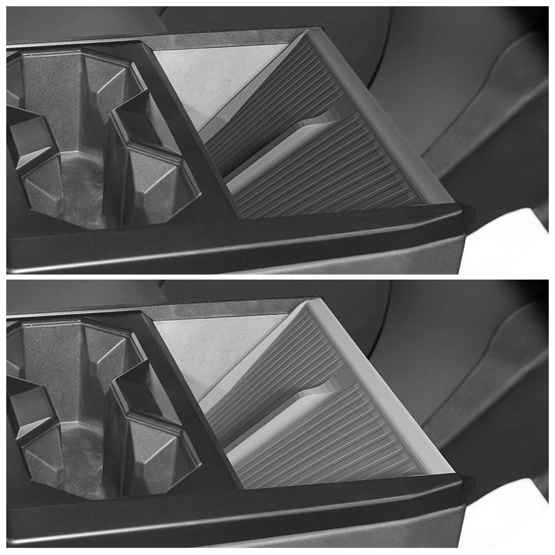 Original Vehicle Conversion Multifunctional Accessories TPE Material Armrest Storage Box for Cybertruck