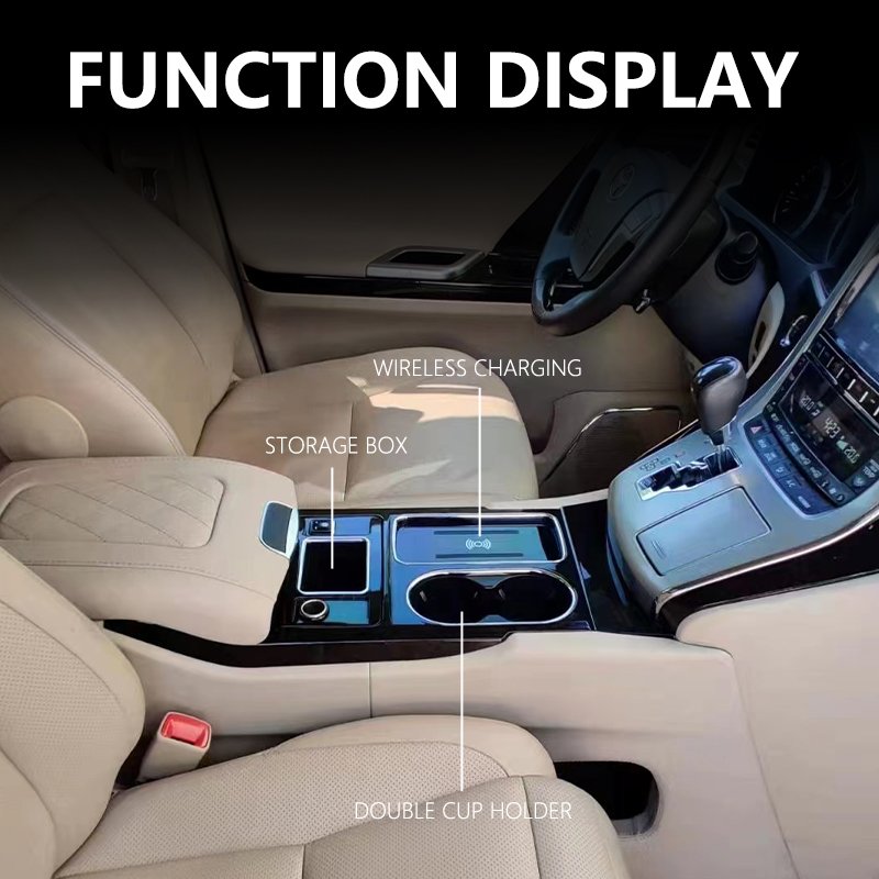 Factory Price Car ABS Armrest Box Center Console for Toyota Alphard