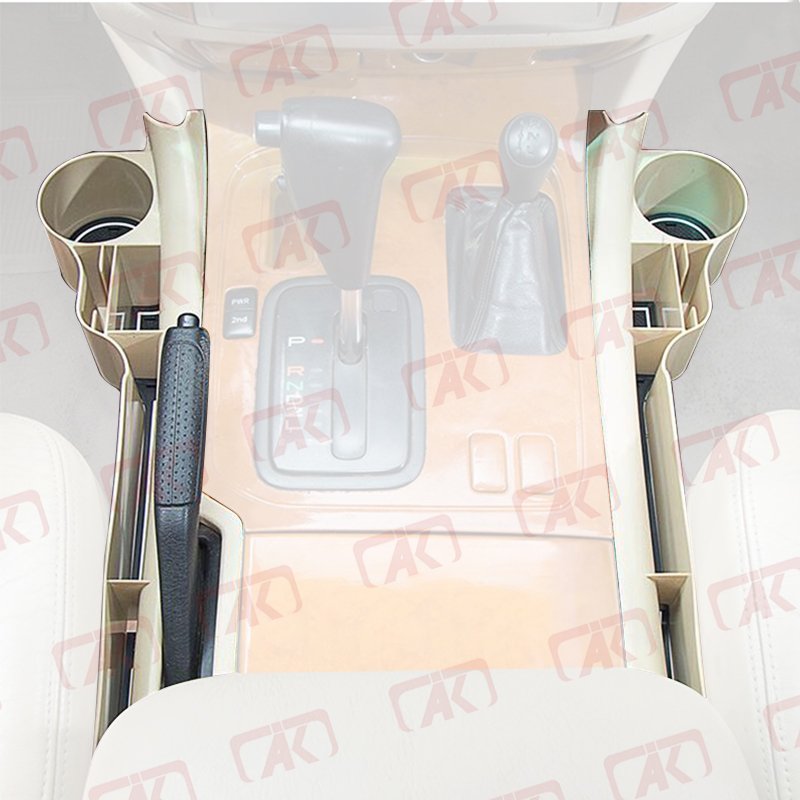 Car Accessories Interior Modification Gear Cup Holder Gap Storage Box for Toyota Land Cruiser 4700 LC100 FJ100 LHD 1998-2007