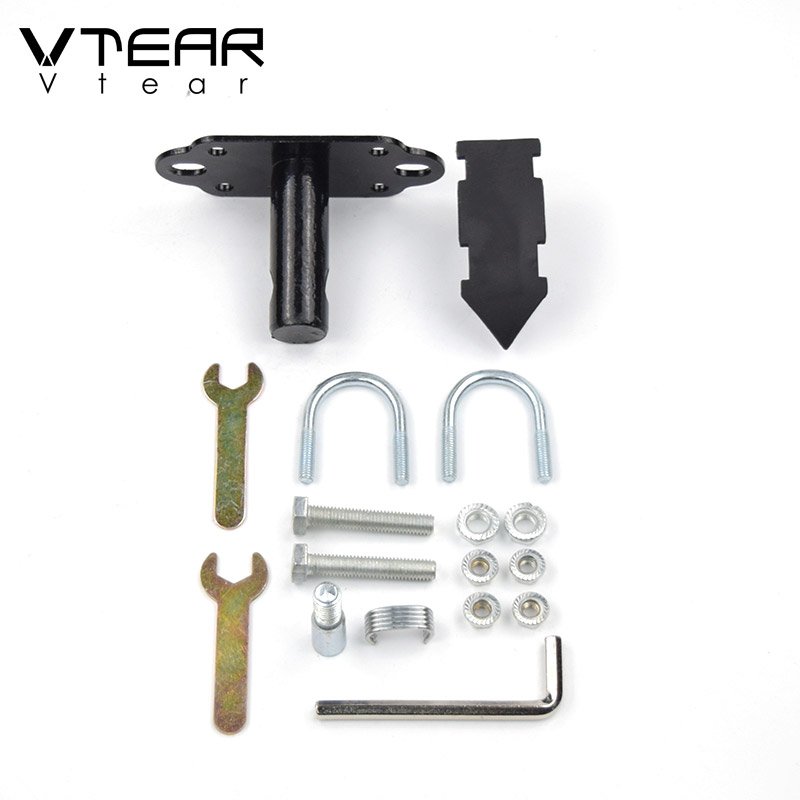 Vtear Universal Car Seat Armrest Left Right Adjustable Arm Rest Plastic Leather Car-styling Interior Accessories 1999-2019
