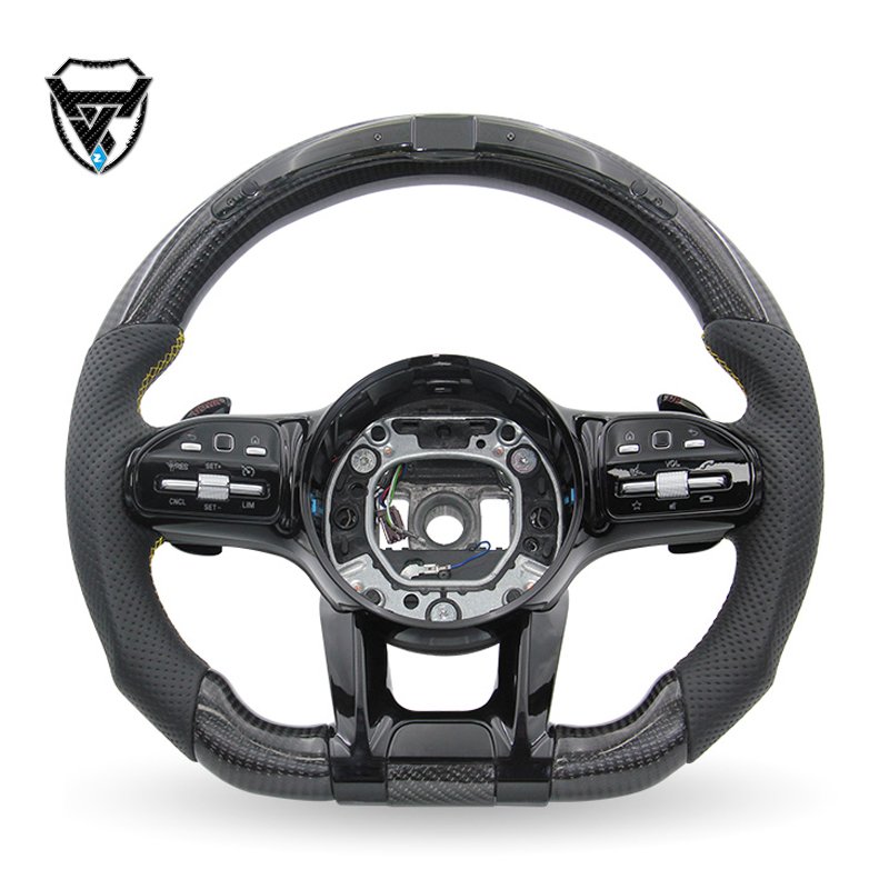 For Mercedes Benz A GLA B GLB C GLC E GLE CLS 2019-2023 custom sports model handle steering wheel modification ZC-809-YD-T50-F