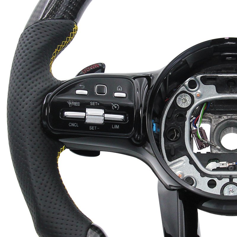 For Mercedes Benz A GLA B GLB C GLC E GLE CLS 2019-2023 custom sports model handle steering wheel modification ZC-809-YD-T50-F