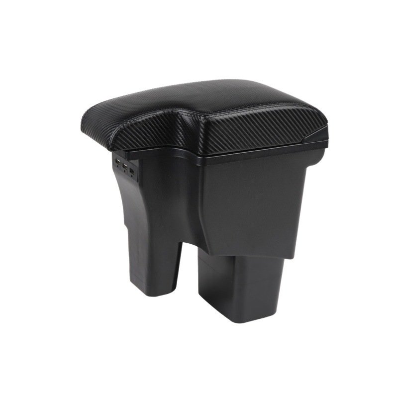 Car Center Console Armrest Box for Leather Car Interior Parts Auto Armrests Storage with USB