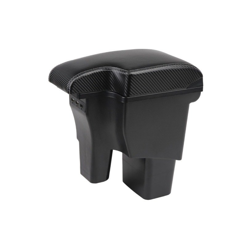 Car Center Console Armrest Box for Leather Car Interior Parts Auto Armrests Storage with USB