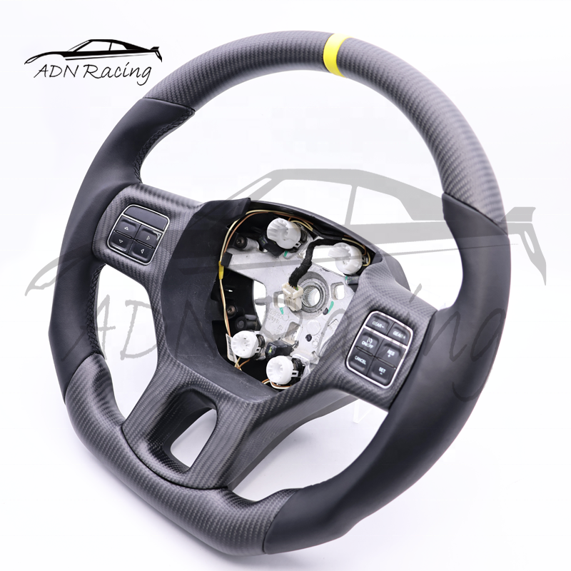 DRY Carbon Fiber Steering Wheel For DODGE RAM 1500/2500 4th Gen 2012-2018