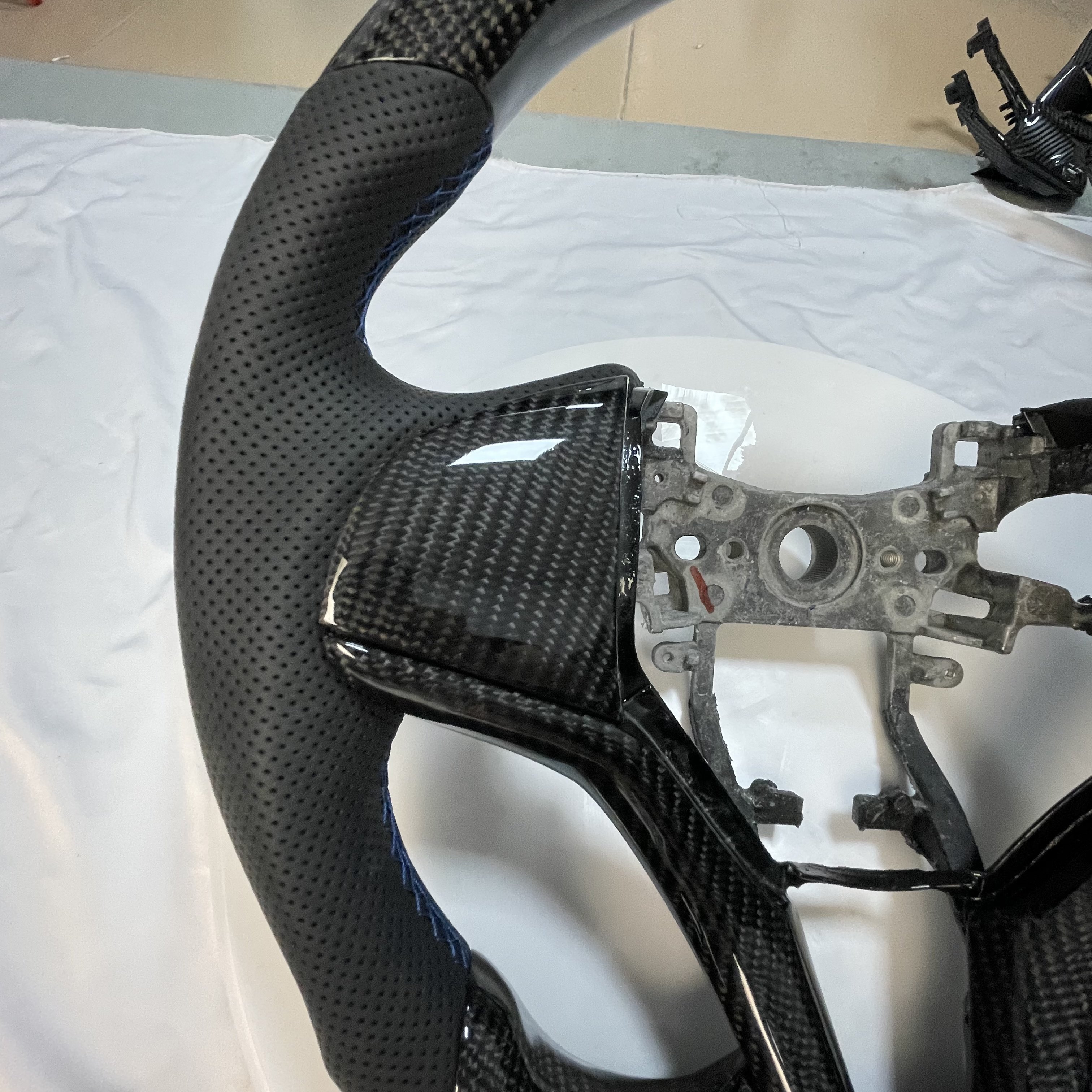 For Honda Steering Wheel Upgraded Carbon Fiber for Honda CK5 XRV VEZEL Honda Auto Accessories Sports TY Carbon Fibre+ Leather