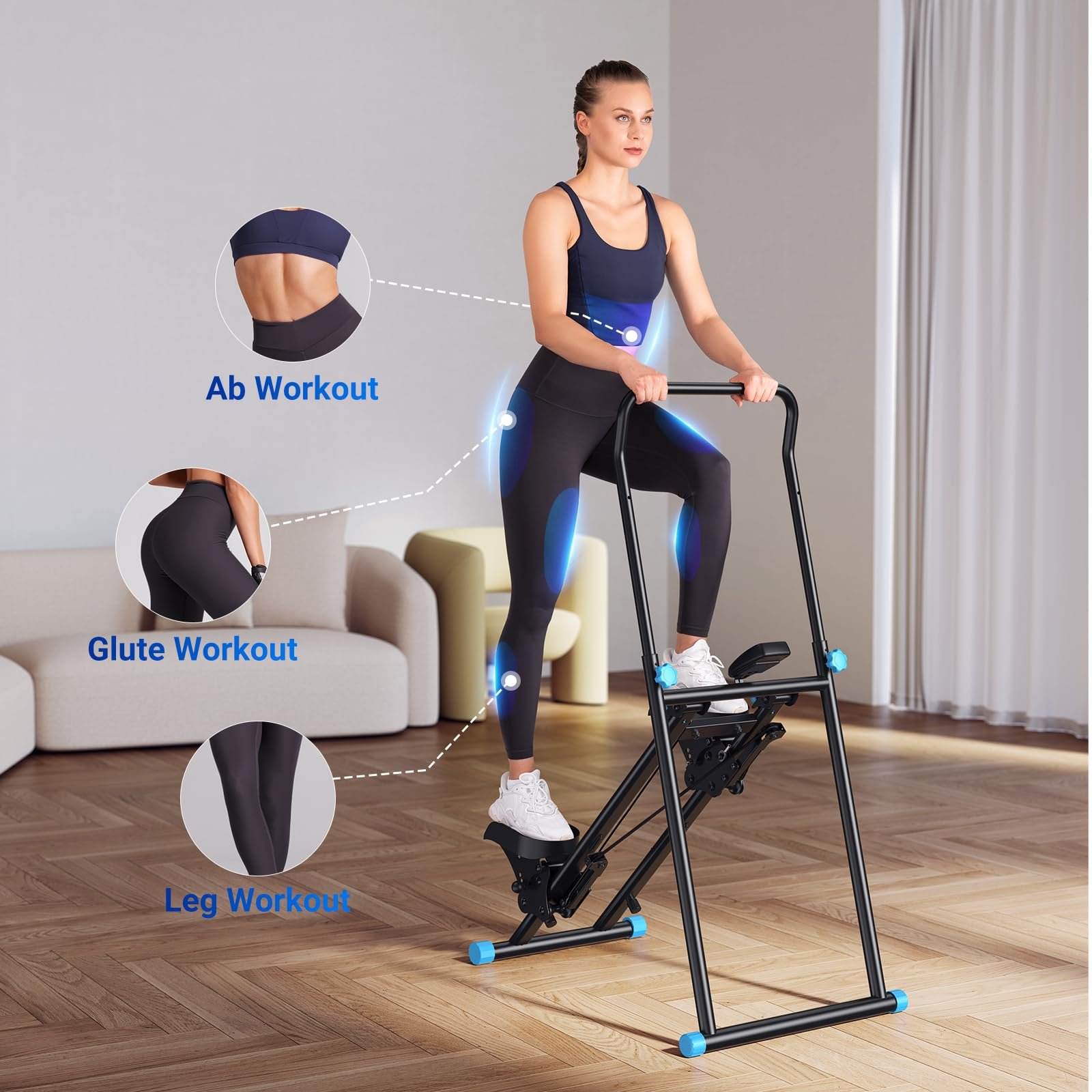 Folding Ladder Climber Vertical Climbing Machine