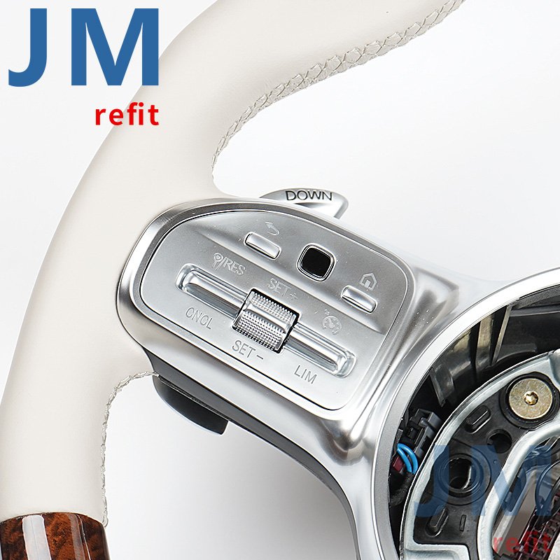 For Be-nz W204 W205 W213 Gle Gls W219 W222 W221 Custom Alcanta-r Mahogany Steering Wheel Racing Wheel Convertible