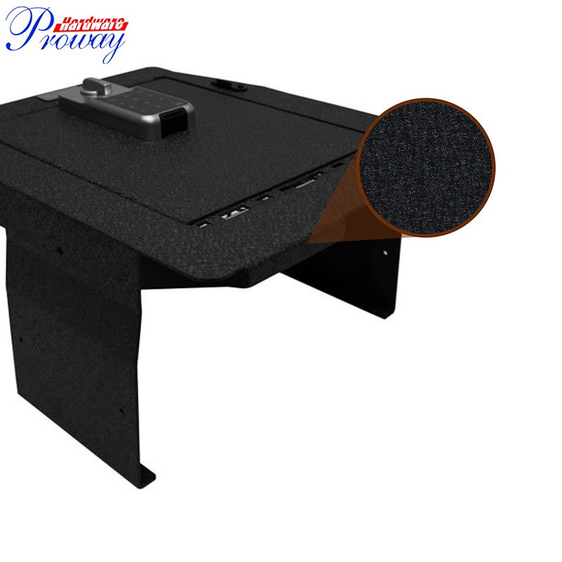Electronic Lock Center Console Safe Car Armrest Box Compatible Center Console Safe for Ford F150 2015-2020,2017-2022 Super Duty