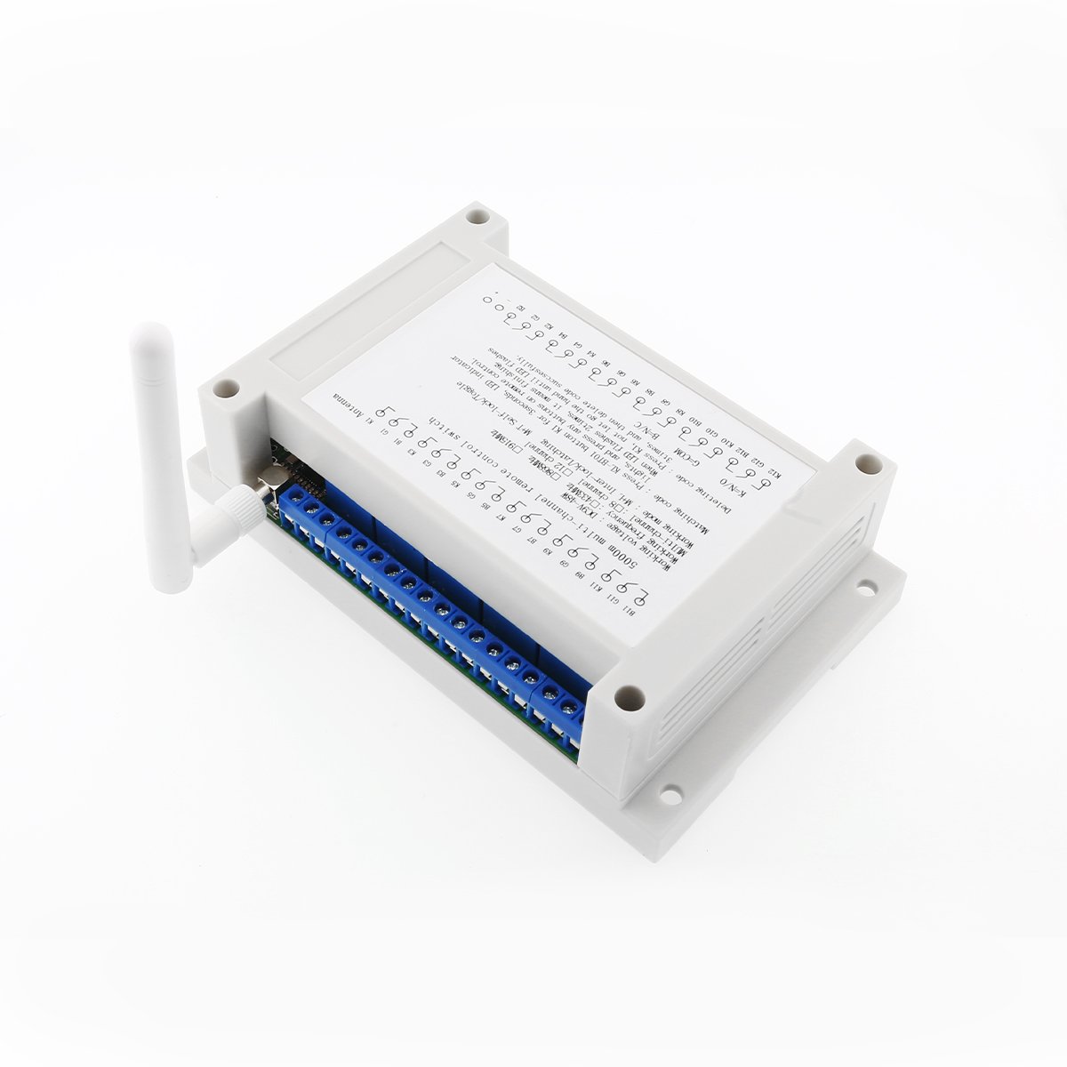 High Quality 8-Channel 5km Lora Remote Control -130dBm Wireless RF Relay Controller for Exterior Wall Cleaning