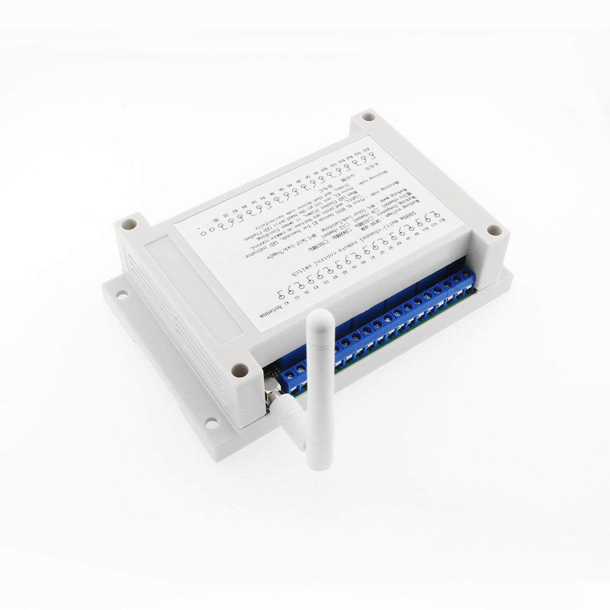 High Quality 8-Channel 5km Lora Remote Control -130dBm Wireless RF Relay Controller for Exterior Wall Cleaning