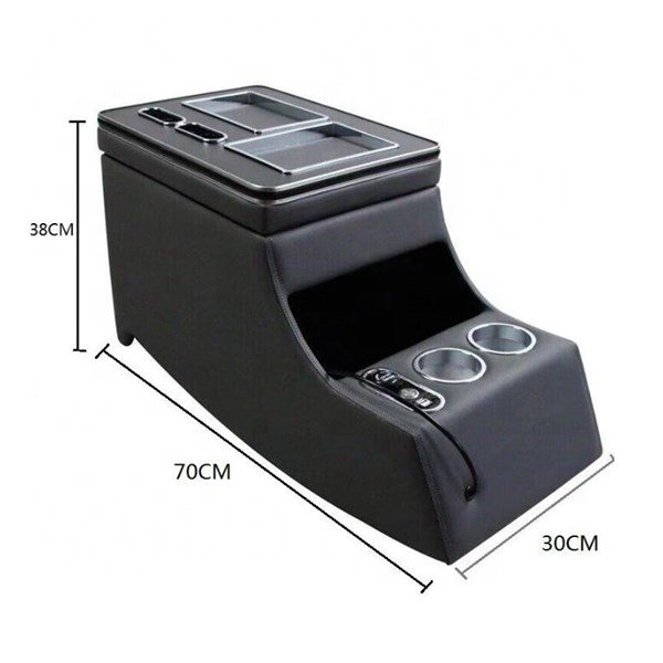 Glossy Armrest Central Box for Viano W639 2004-2014