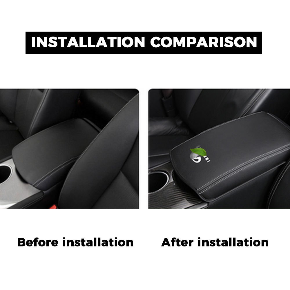 Center Console Armrest Box Cover Interior Decoration of Car Center Console Car Center Armrest Box Cover for Infiniti QX50 Qx60