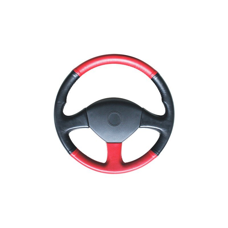 Hot Sale 370mm Leather Universal Sports Steering Wheel Customizable Gaming Steering Wheel for Modified Cars New Energy Vehicles