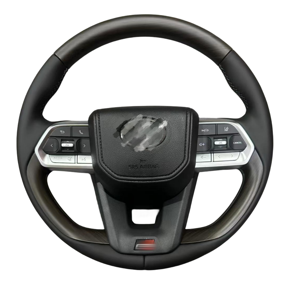 Car Steering Wheel Fit for Land Cruiser LC300 Prado ALPHARD HiLux Peach Wood Steering Wheel