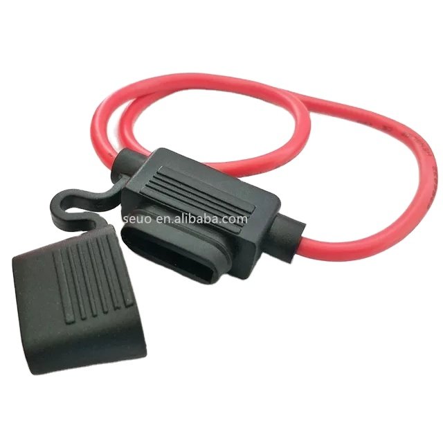 Factory Direct Fuse 14AWG Fuse Adapter Waterproof Holder Blade Inline Standard Fuse Holder