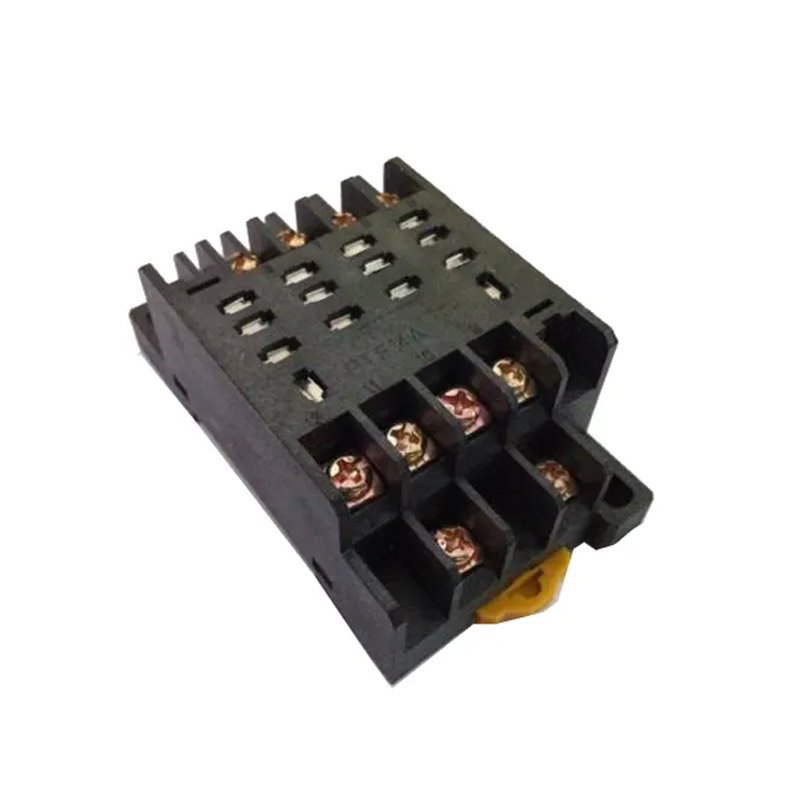 LY4NJ 220V AC Power Relay HH64P LY4N-J Miniature Relay 4PDT 4NO 4NC 24VDC with Socket Base