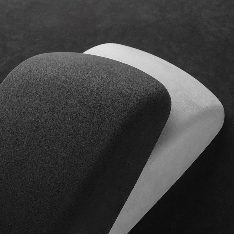 Ushilife Alcantara Car Armrest Storage Box Cover with Central Panel Cup Holder Cover Sets for Volkswagen ID4 Crozz Car Accessory