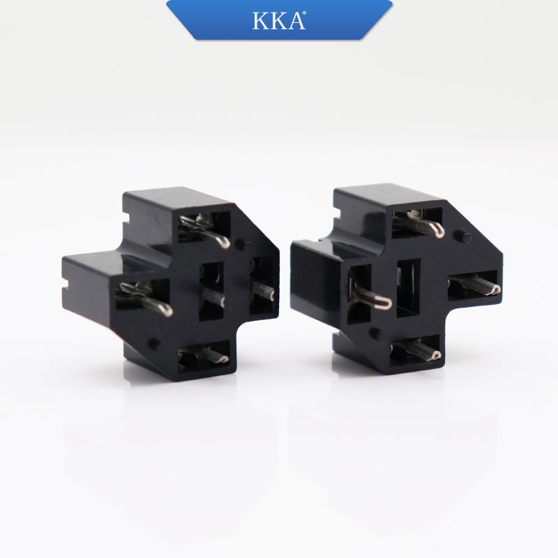 PCB Socket 4/5 Pin for General Purpose 40A/30A Automotive Relay Car Relay Auto Relay