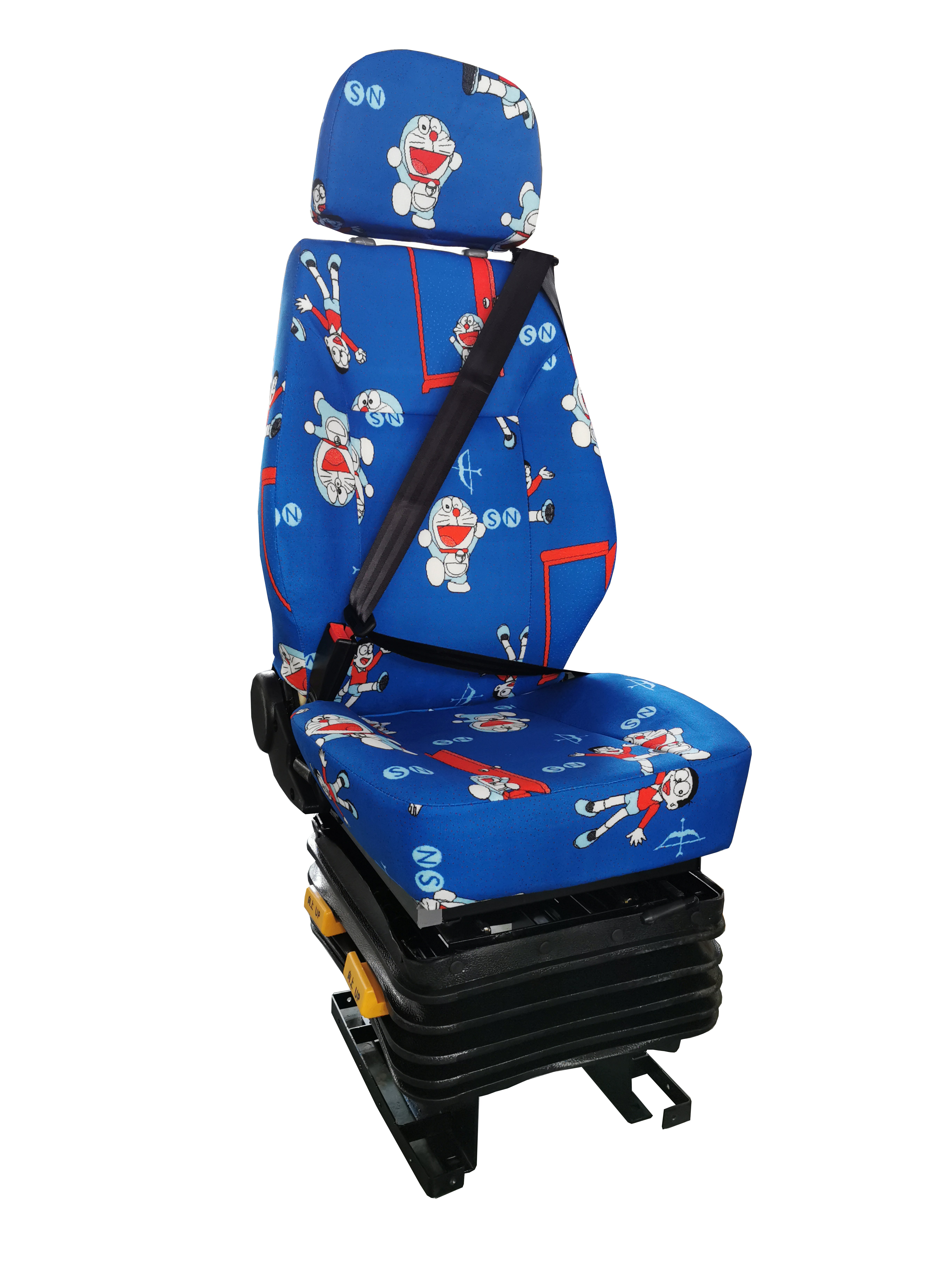 Bus Driver Seat with Mechanical Suspension 3 Point Belt