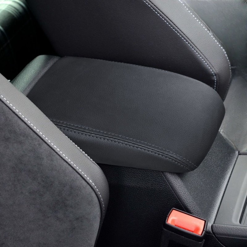 Excellent Price Car Universal Armrest Cover Leather With Tissue Storage Car Armrest Storage Cover Car Armrest Box Cover