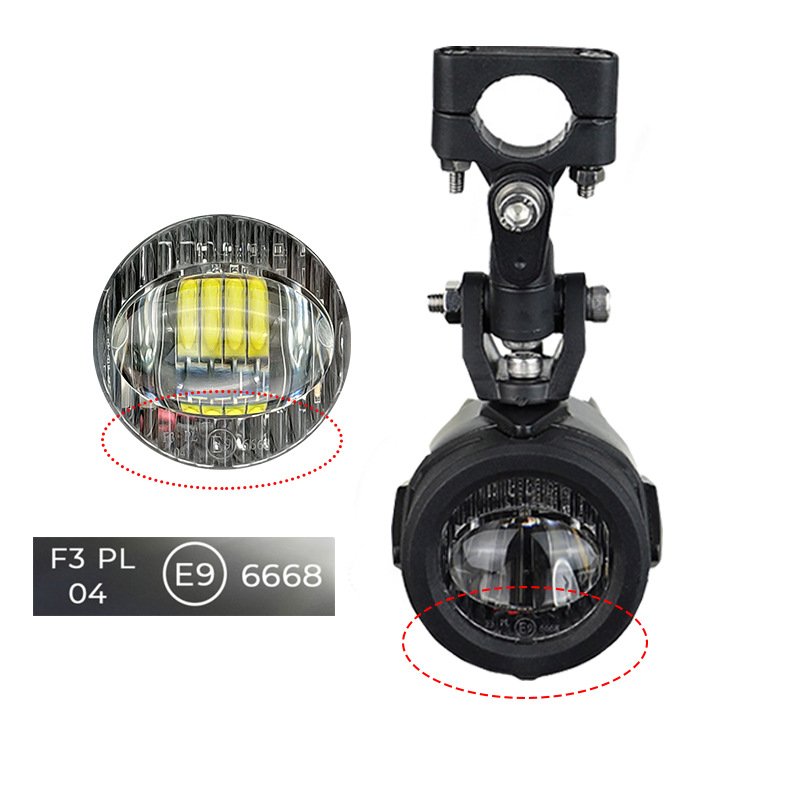 Yosovlamp Suitable for B-W-M R1200GS F800 Waterbird Fog Lights Harley Motorcycle Fog Lights Auxiliary Lights