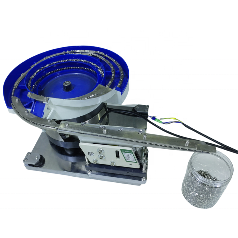 Plastic Small Parts Hardware Bowl Feeder Screw Vibratory Distributor Machine With 3-Lane