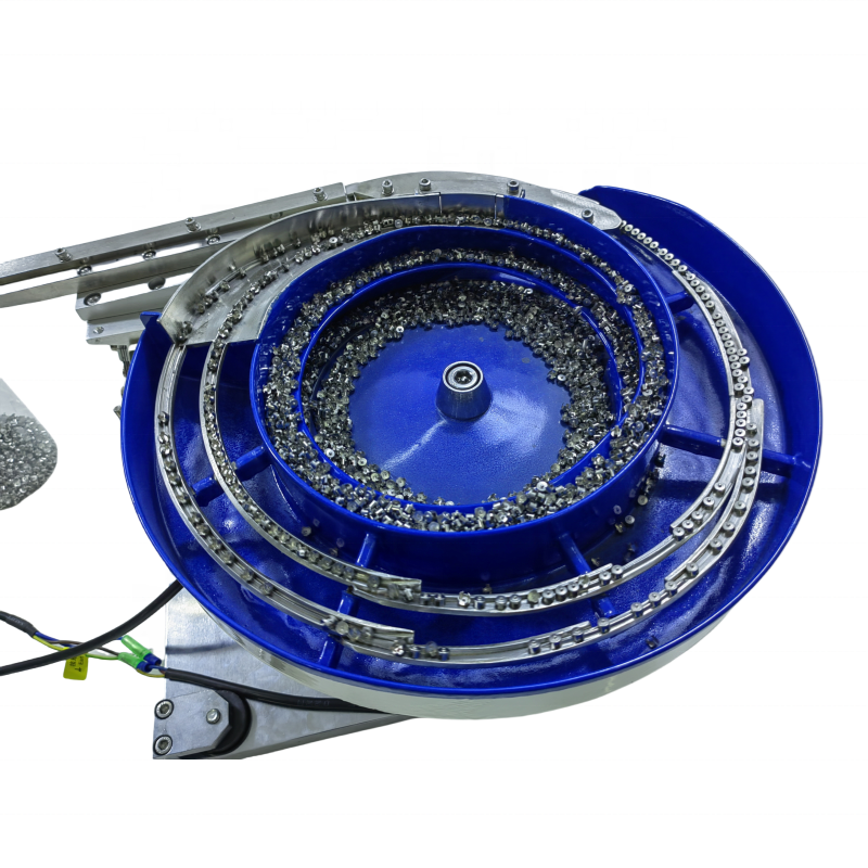 Plastic Small Parts Hardware Bowl Feeder Screw Vibratory Distributor Machine With 3-Lane