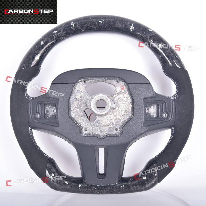Custom Car Steering Wheel For Bmw G20 G28 G30 Forged Carbon Fiber Steering Wheel