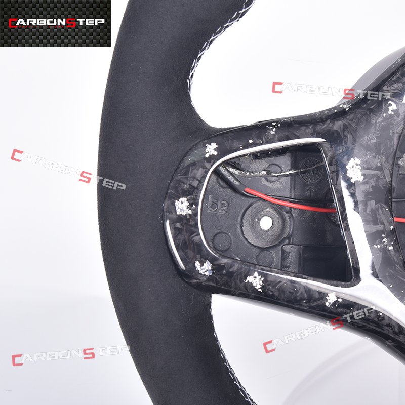 Custom Car Steering Wheel For Bmw G20 G28 G30 Forged Carbon Fiber Steering Wheel