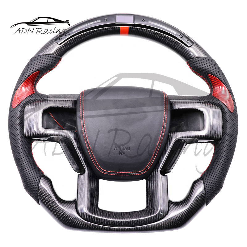 2015-2020 Carbon Fiber Steering Wheel For FORD F-150 Raptor