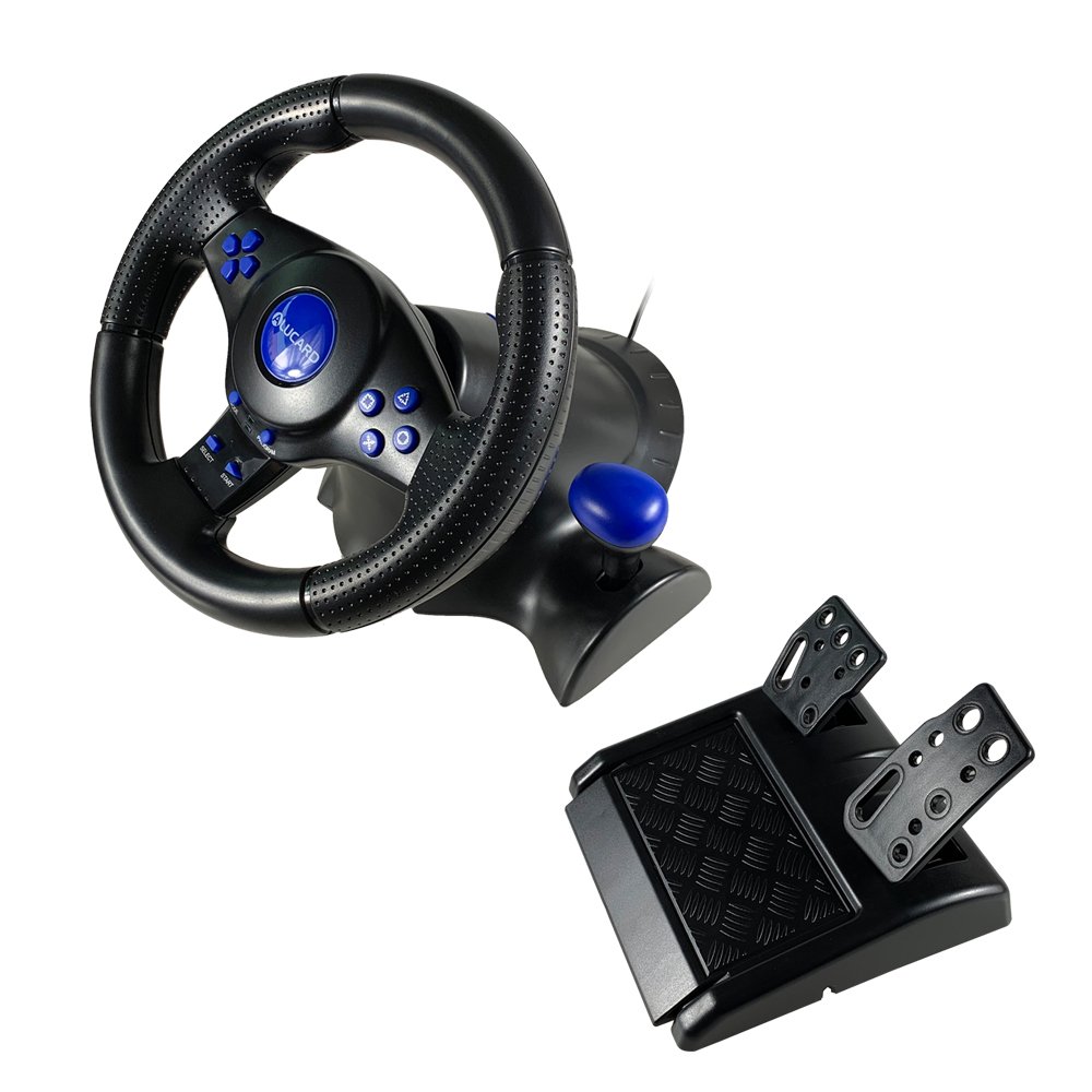 Double Vibration Racing Steer Wheel For PS3/PS4/PC/box one/box360/Android/Switch car game Controller joystick