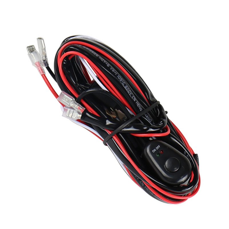 off Road Car 24v Relay Wiring Harness Led Spot Driving Round Work Lights Automotive bar Kit