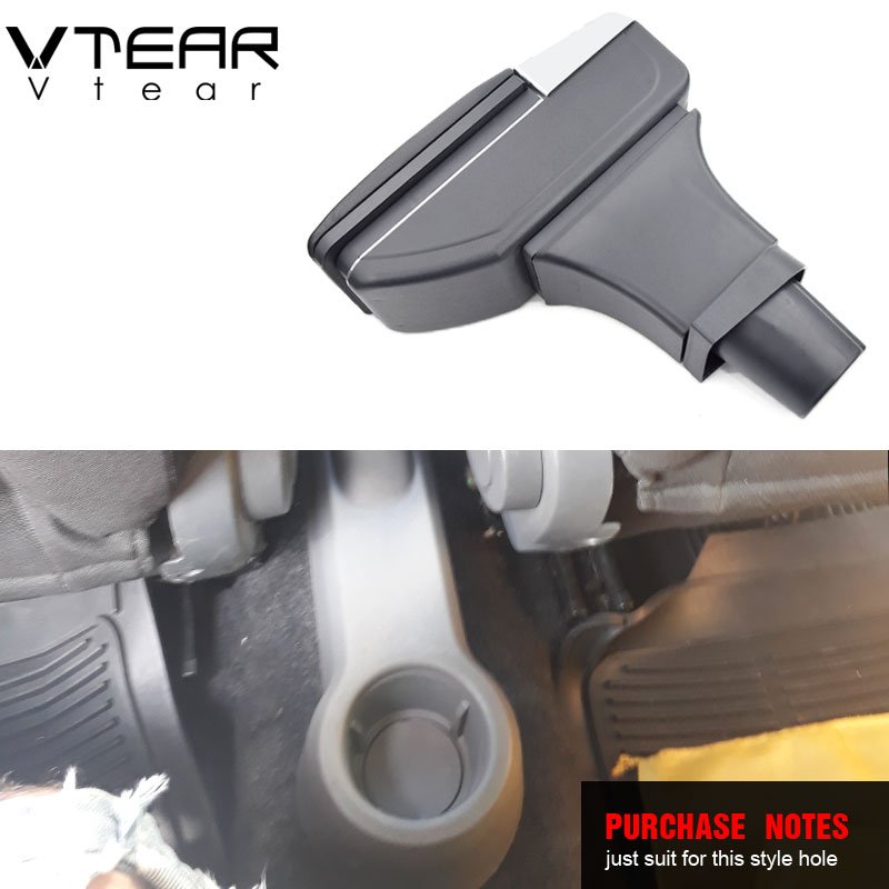 Vtear for Fiat Palio Sporting Armrest USB Charger Double Layer Leather Storage Box ABS Arm Rest Interior Car-styling Accessories
