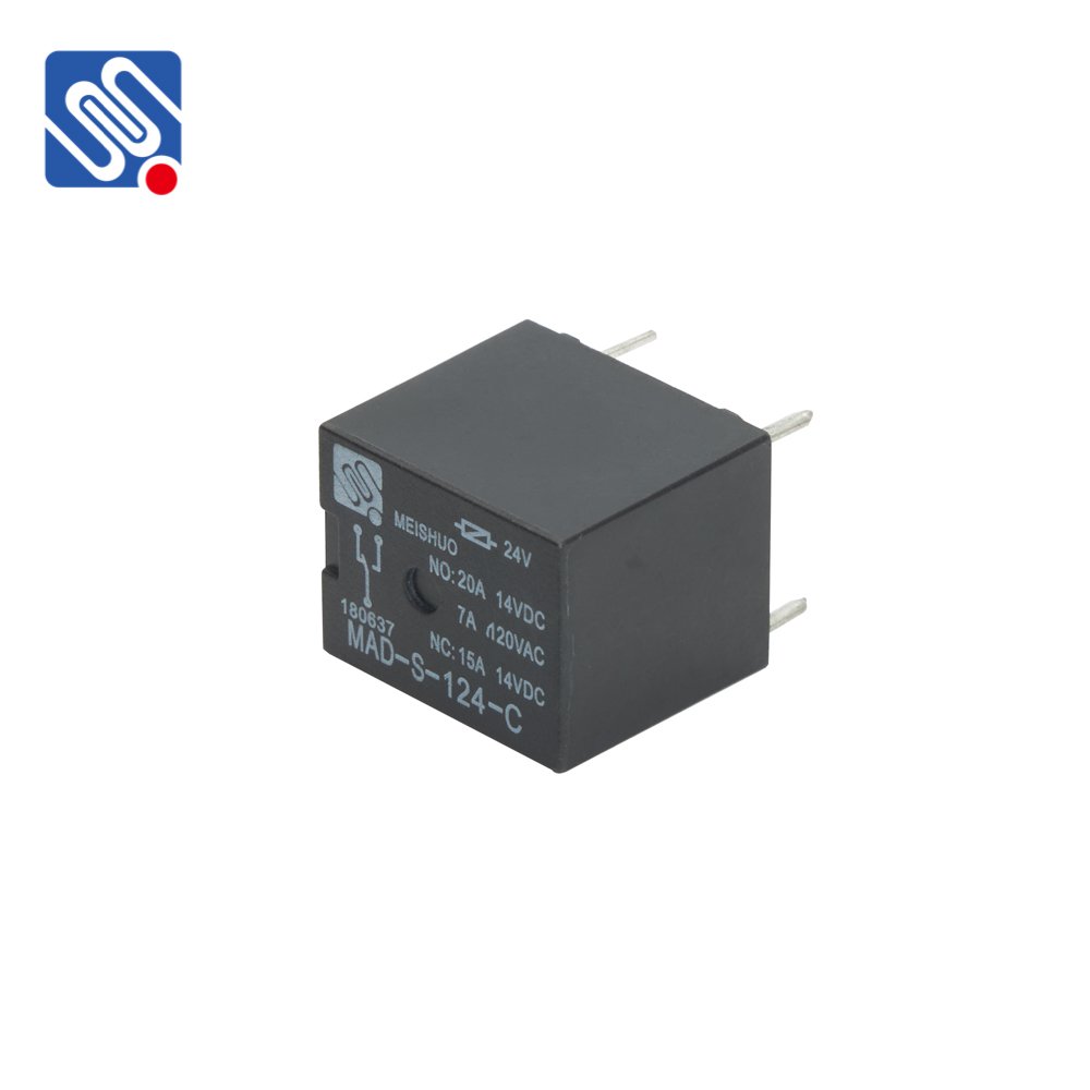Meishuo MAD Mini Relay 12V 5Pin 5 Pin Micro T74 12V Relays 5 Pin T78 20A Car New Energy Over Current Relay
