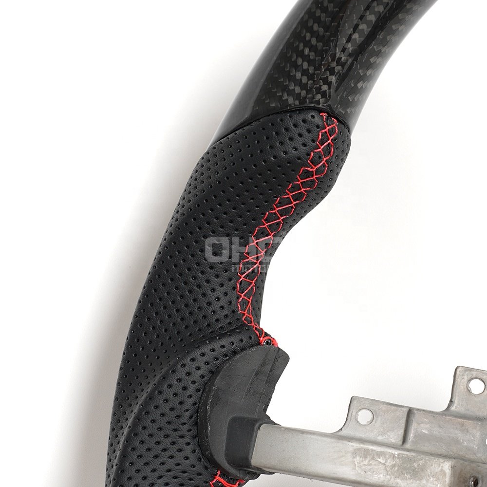 US Local Stock Real Carbon Fiber Steering Wheel For Chevy Chevrolet Corvette C6 Parts Zr1 Z06 2007 2008 2009 2010 2011 2012 2013