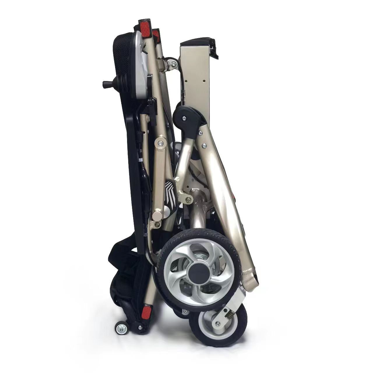 HEDY FEW05 CE Bauhaus Design Strong Built Lightweight Folding Portable Adjustable Armrest Height Power Chair Electric Wheelchair