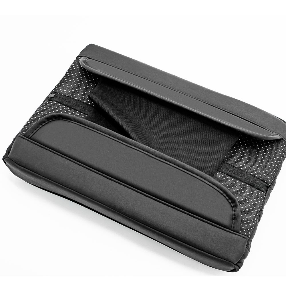 Car Center Console Cover-armrest Box Mat Arm Rest Cushion for Suv/truck Memory Foam Leather OEM Front 12.52 X 9.33 X 2.6 Inches