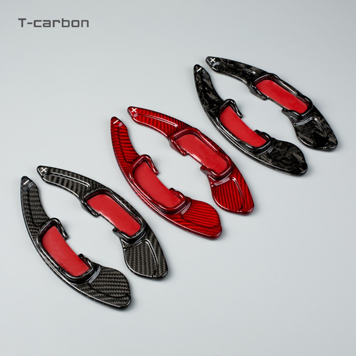 Carbon Fiber Shift Paddles For Mazda Subaru Steering Wheel Extension Paddle Shifter Auto Interior Accessories Paddle Shift