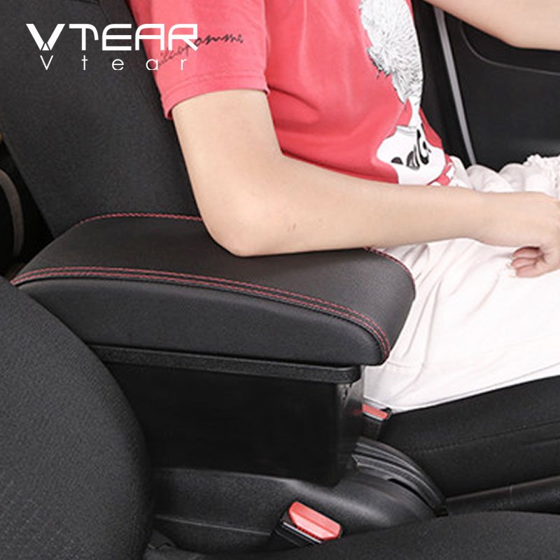 Vtear for Chevrolet Cruze 2011 Accessories Armrest Leather Arm Rest Usb Interface Storage Box Car Styling Auto Decoration 2013