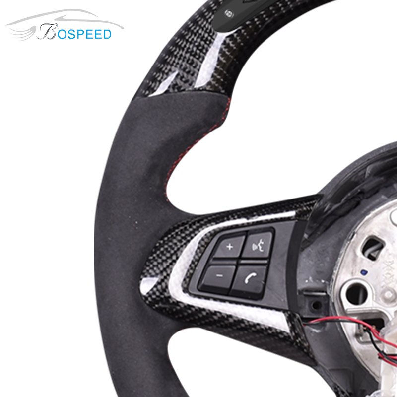 LED Display Real Carbon Fiber Steering Wheel For BMW Z4