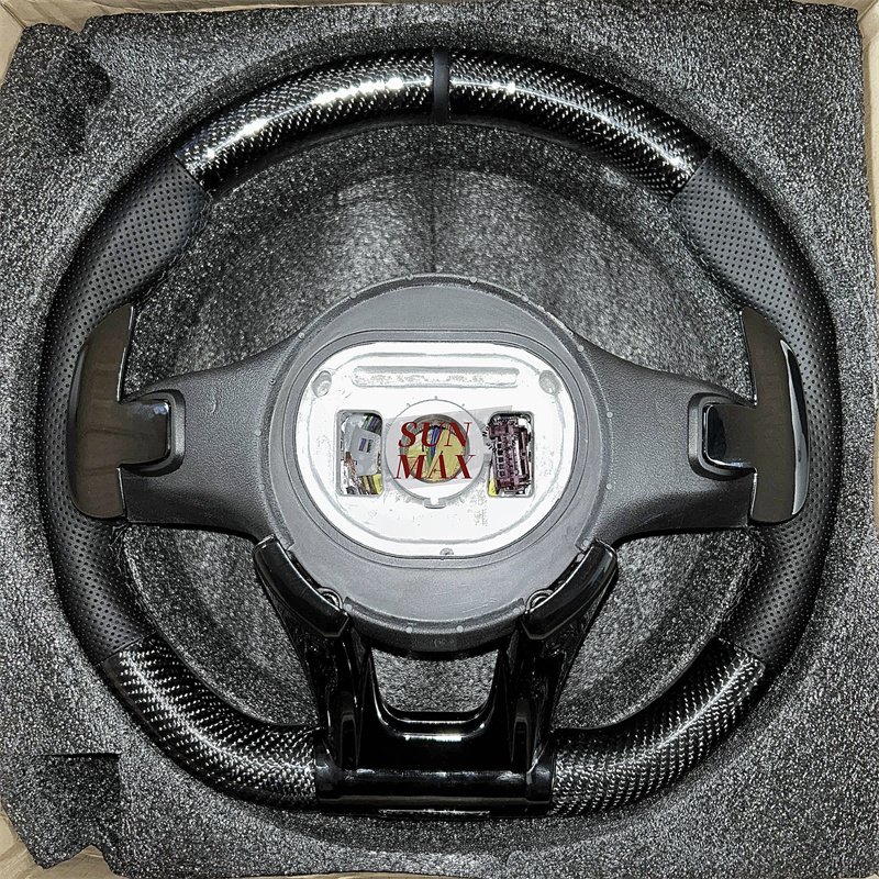 For Mercedes Benz AMG steering wheel C CLASS W204 C63 W212 W218 W207 W172 S Carbon Fiber Steering Wheel