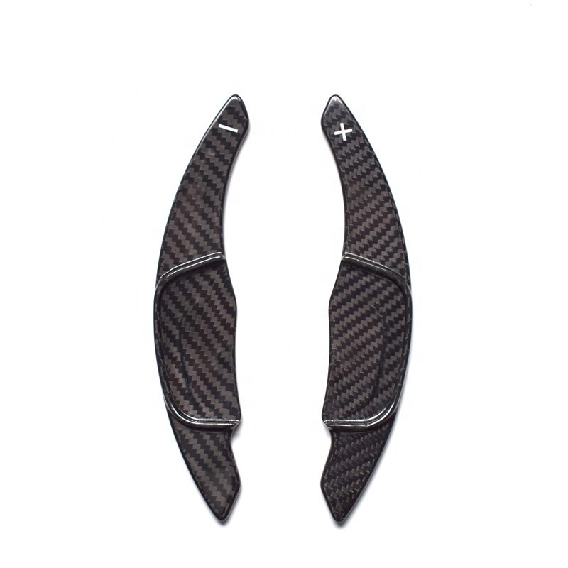 Carbon Fiber Steering Wheel Shift Paddle Extension Shifters For GOLF 7 Golf7 2015- GTI R MK7 MK7.5 R Scirocco