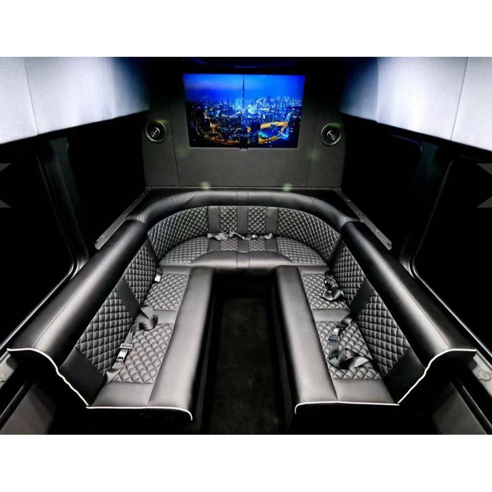 Multistyle Customized Rear Seats Modified Sprinter Large Sofa for for Mercedes Benz Sprinter VAN