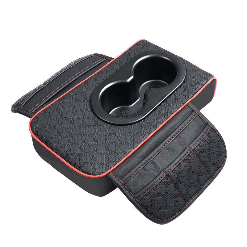 Universal 4 Seasons MultiFunction Car Armrest Box Mat Cup Holder Elevator Pad Wholesale