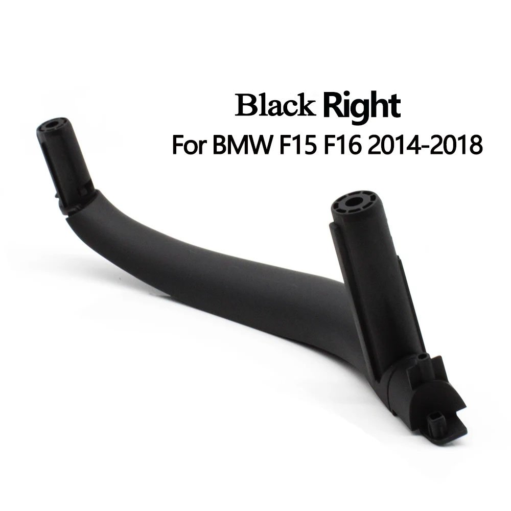 Wholesale Car Carbon Fiber Interior Inner Door Handle Armrest Pull Trim Cover for BMW F15 F16 X5 X6 51417345331 51417345332