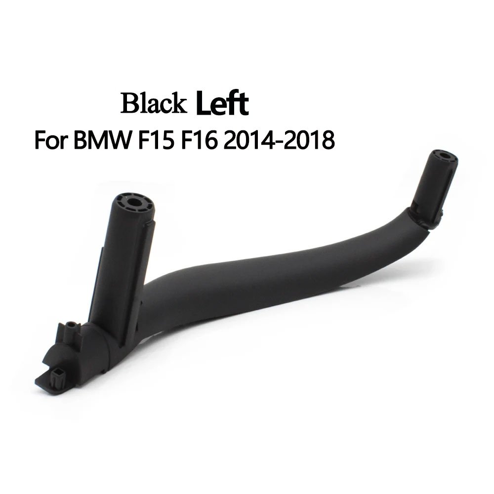 Wholesale Car Carbon Fiber Interior Inner Door Handle Armrest Pull Trim Cover for BMW F15 F16 X5 X6 51417345331 51417345332